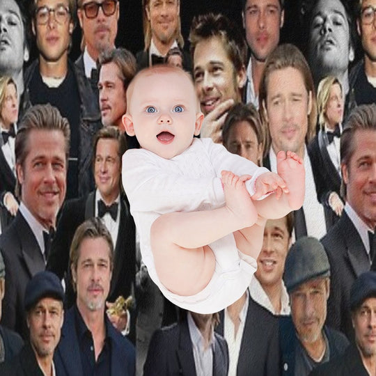 Brad Pitt Sexy Collage Anti-pilling Throw Blanket