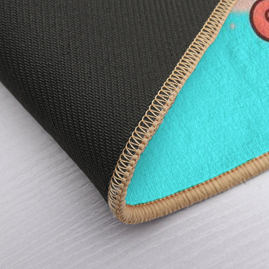 Kawaii Baby Seahorse – Chibi Mascot  Stain-Proof Bath Mat