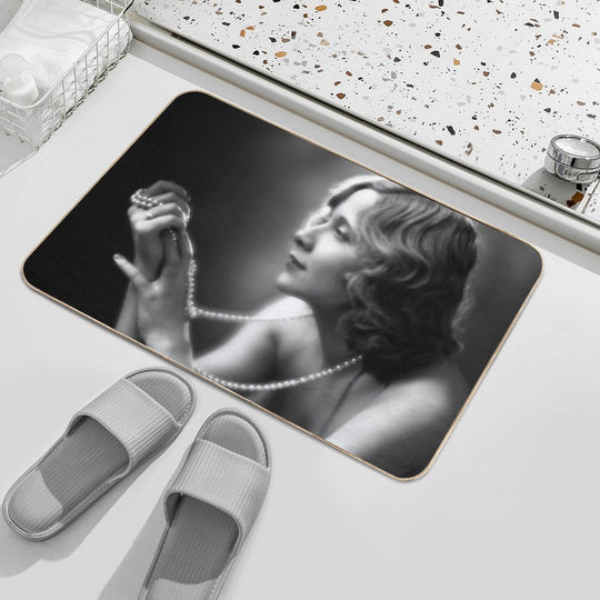 Vivian Vance Portrait  Pet-Safe Bath Mat