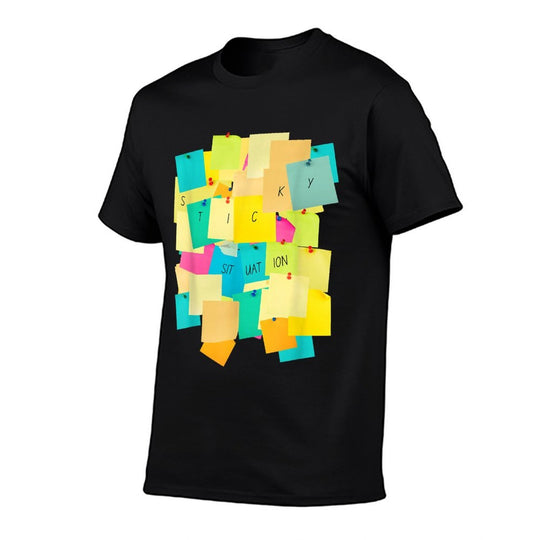 Funny Office Humor Sticky Note Graphic  Classic T-Shirt