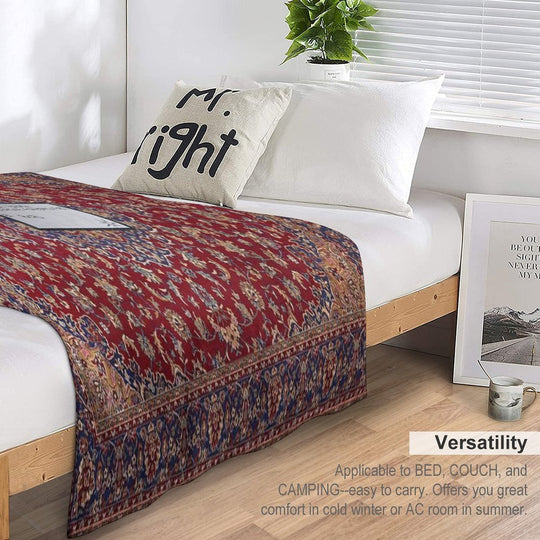 Lebowski's Tape Bowling Playoffs All-season Throw Blanket