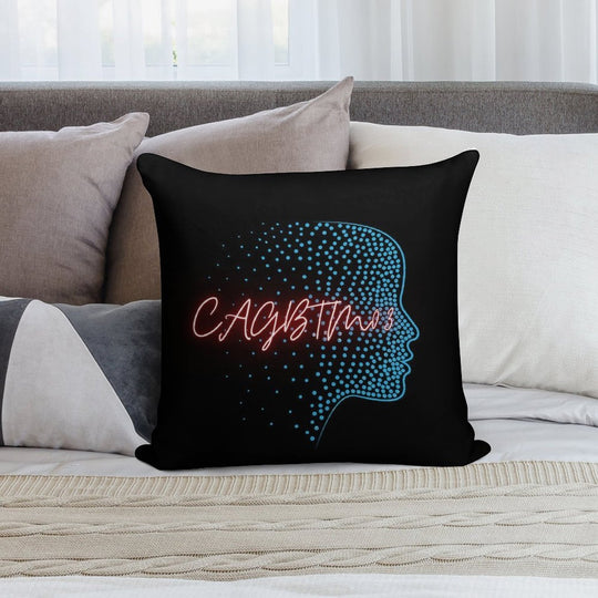 CAGBTM03 Soft Hidden Zipper Throw Pillow
