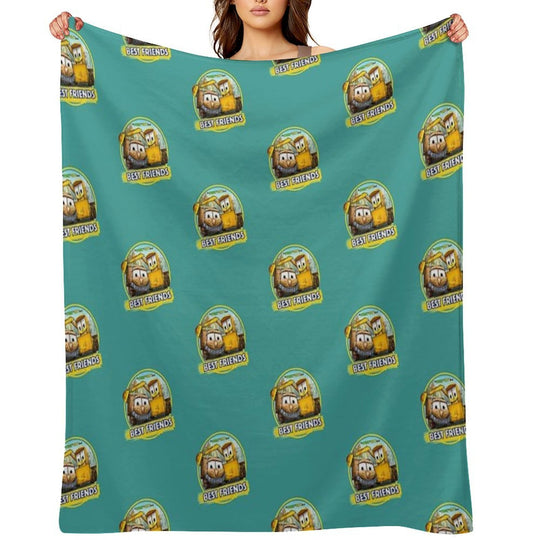 Kids The Stinky And Dirty Show - Best Friends Quick-dry Throw Blanket