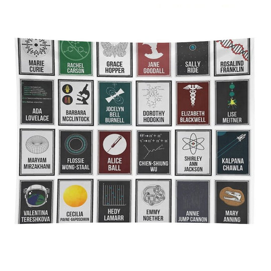 24 Women Who Changed Science. And The World. Tapestry