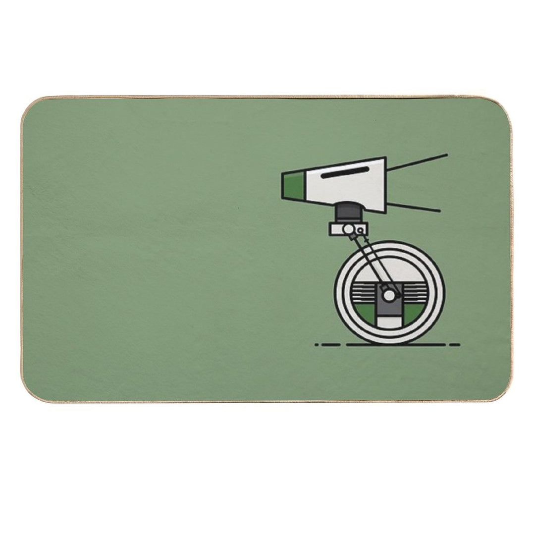 The New Droid  Rapid-Drying Bath Mat