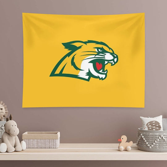 Northern Michigan Green Yellow Tapestry