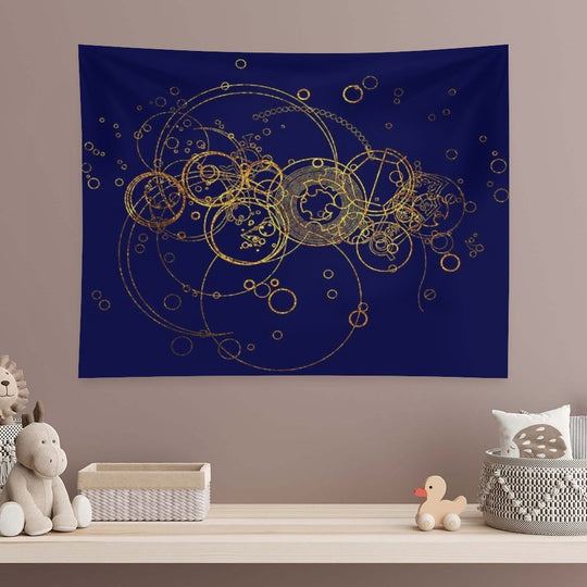 Time Lord Writing -  Transparent Tapestry