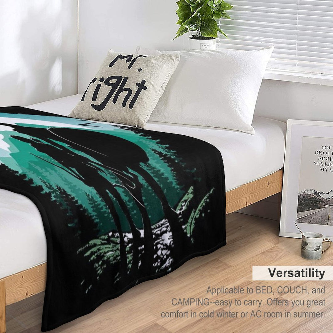 Kratos And Son Velvety-soft Throw Blanket