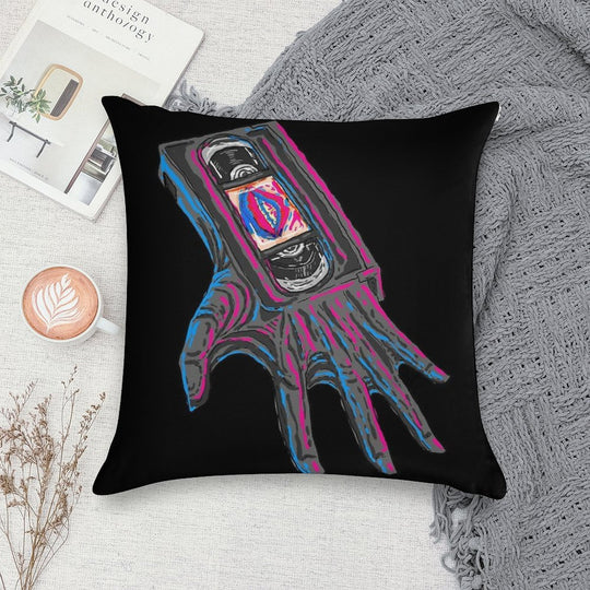 LONG LIVE THE NEW FLESH Soft Bedroom Essential Throw Pillow