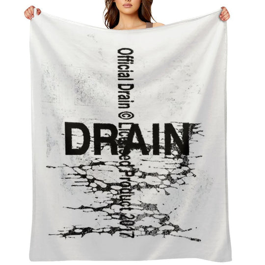 Drain Gang Logo Merch Lightweight Throw Blanket