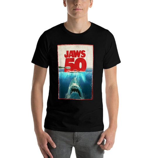 Jaws 50 Jaws 2025 Celebration Classic  Versatile T-Shirt