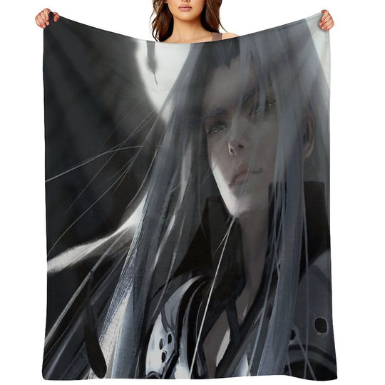 Sephiroth Final Fantasy VII Compact Throw Blanket