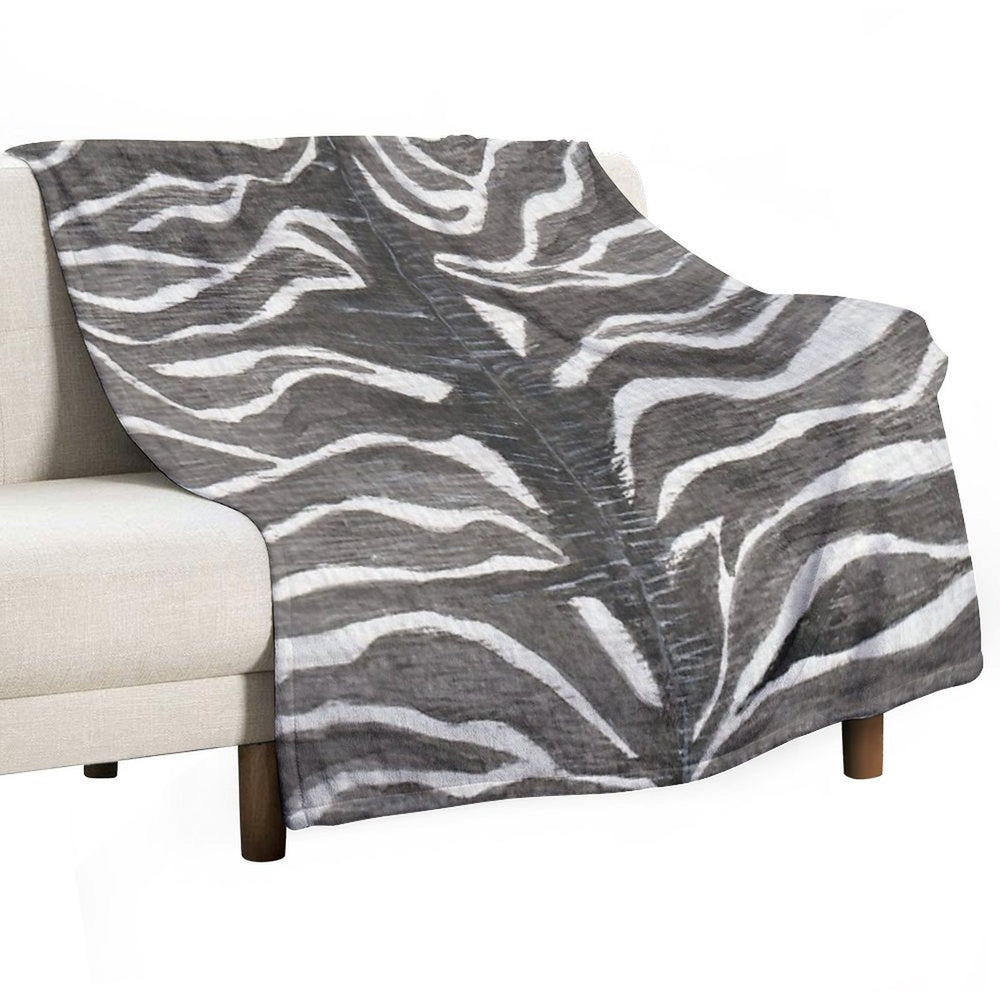 Zebra Comfort Throw Blanket