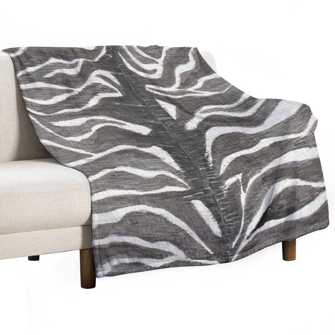 Zebra Comfort Throw Blanket