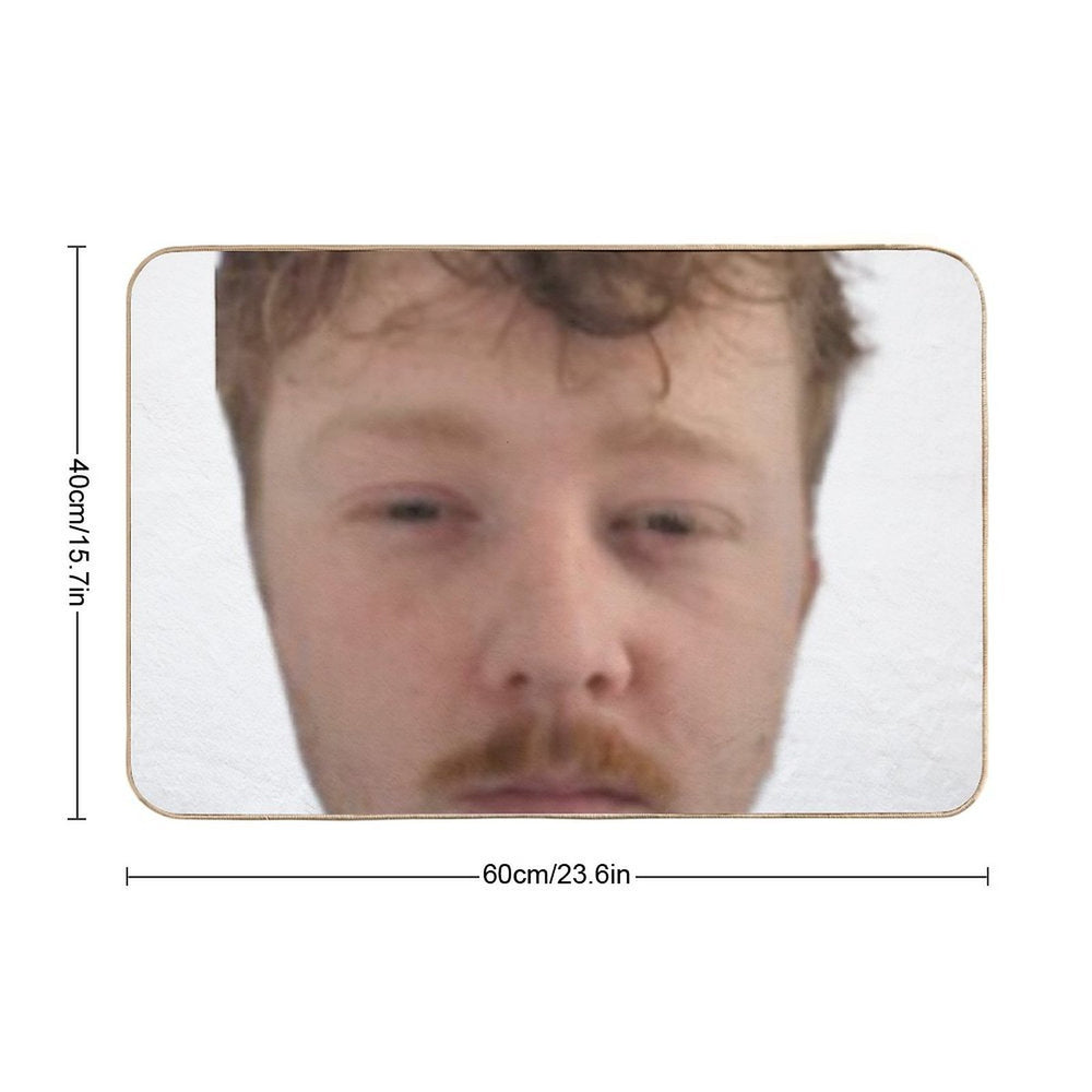 Gilly's Head  Long-Lasting Bath Mat