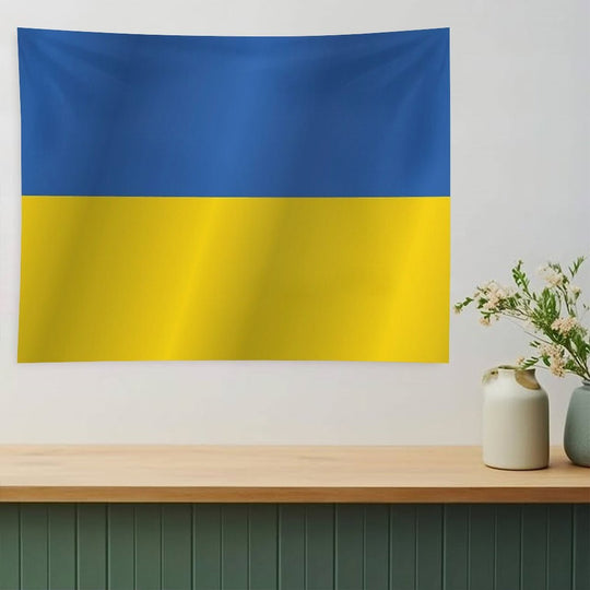 Ukraine Flag Tapestry