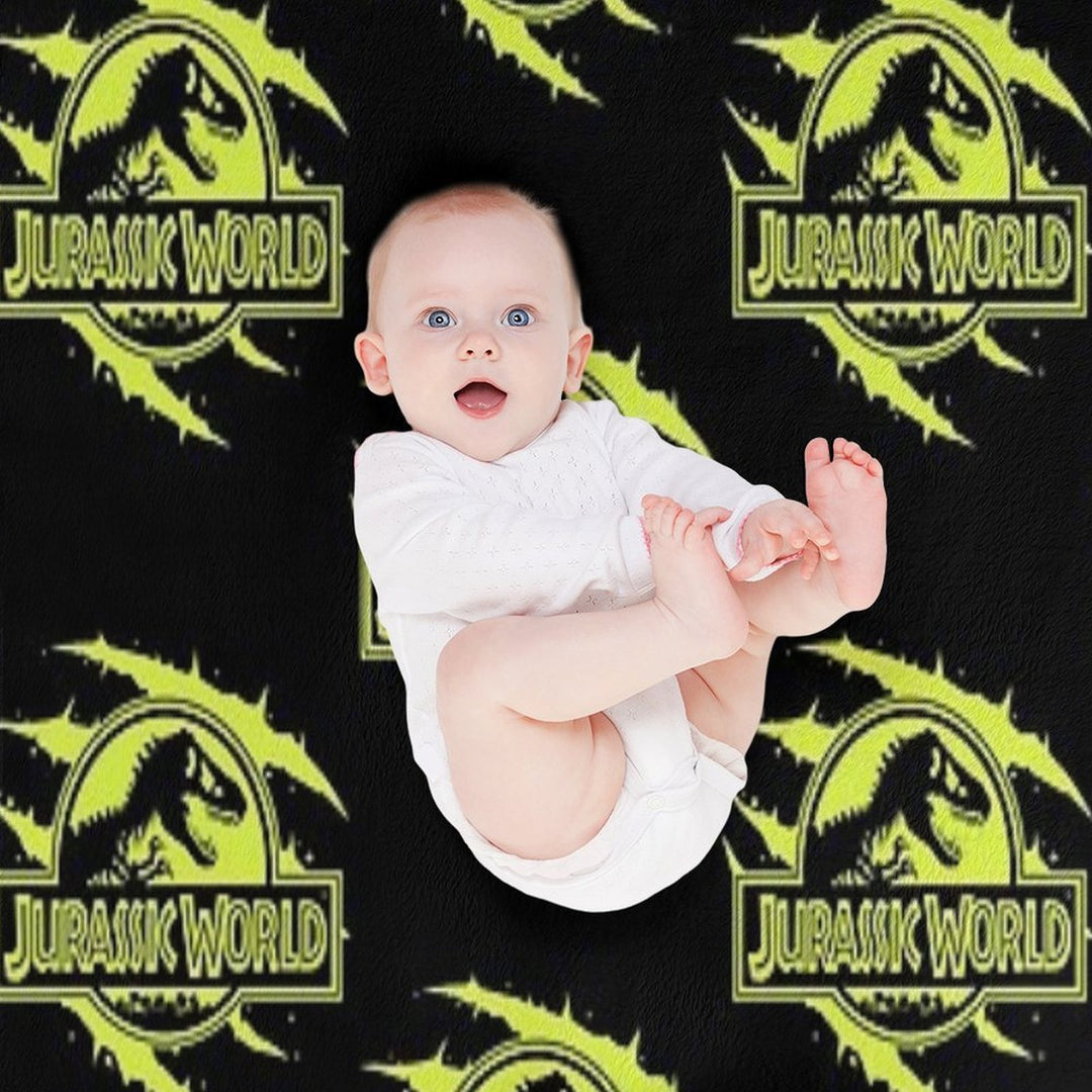 Dino Jurrassix World Ogy Sustainable Throw Blanket
