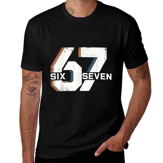 67 Six Seven Meme  Versatile T-Shirt