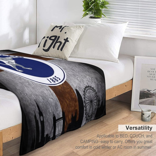 Millwall London Gift-ready Throw Blanket