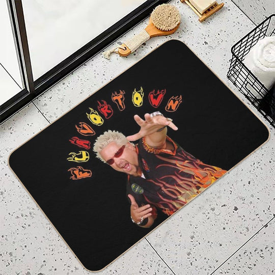 Guy Fieri Flavortown  Absorbent Bath Mat