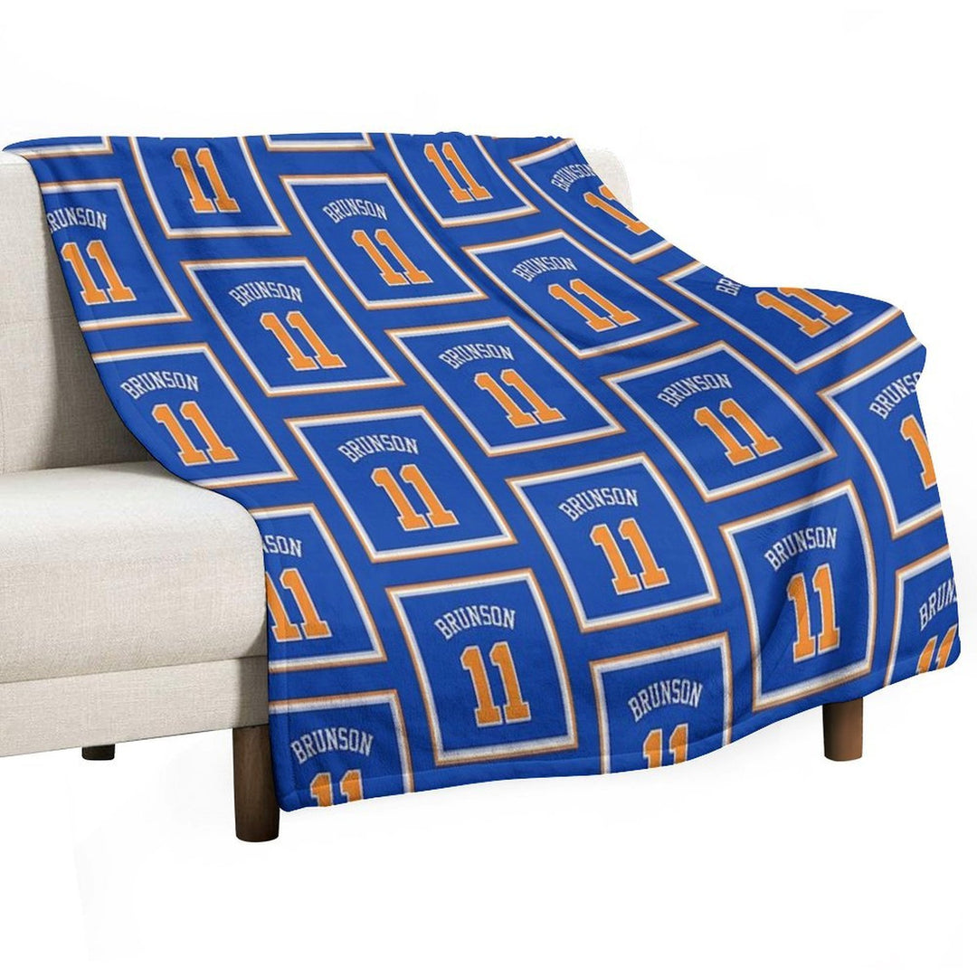 Jalen Brunson - Knicks Compact Throw Blanket
