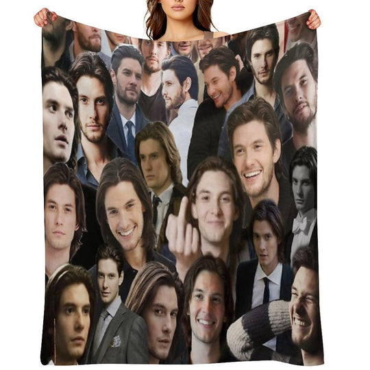 Ben Barnes Comfort Throw Blanket