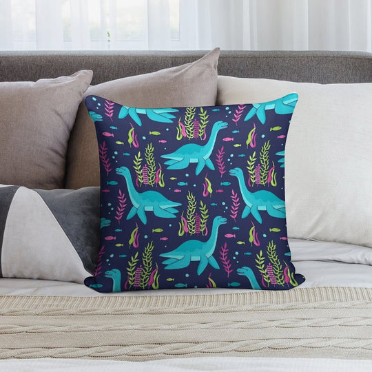 Hello Nessie! Soft Multiple Sizes Throw Pillow