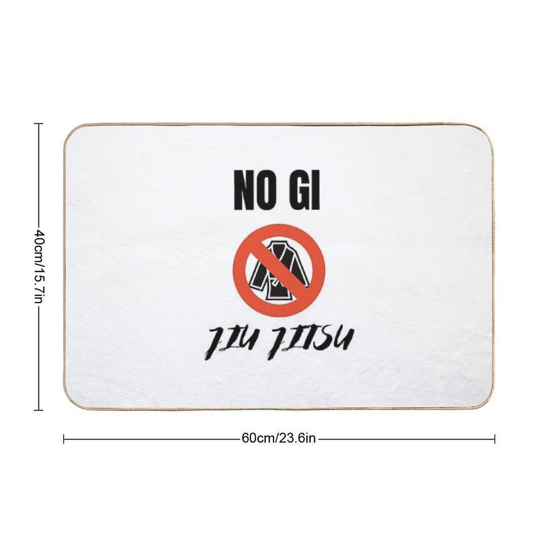 No Gi Jiujtsu  Non-Slip Bath Mat