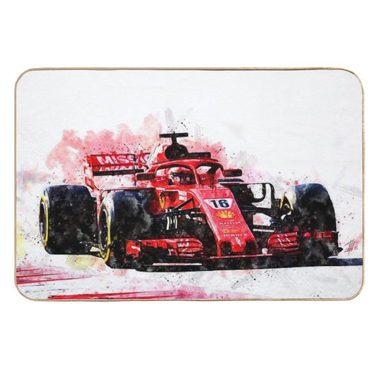 Charles Leclerc Ferrari  Eco-Friendly Bath Mat