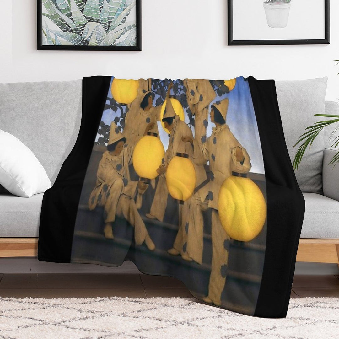 Maxfield Parrish - The Lantern Bearers Lightweight Throw Blanket