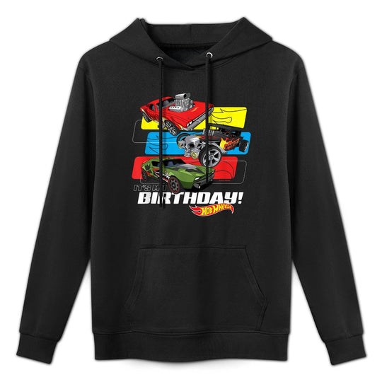 Hot Wheels - It's My Birthday! Durable Construction Hoodie