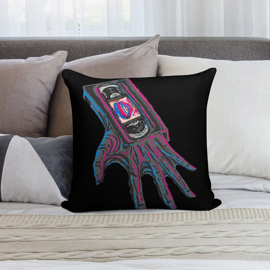 LONG LIVE THE NEW FLESH Soft Bedroom Essential Throw Pillow