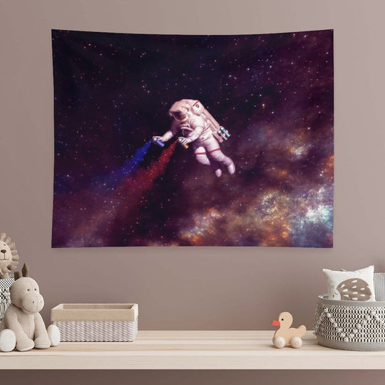 Shooting Stars - The Astronaut Artist Tapestry