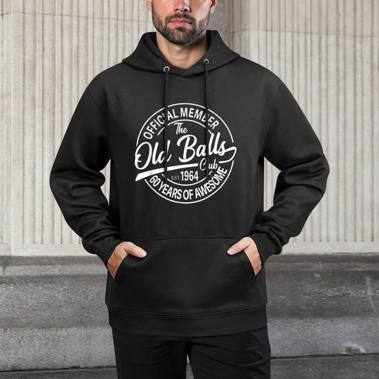 Official Member The Old Balls Club Est 1964 60th Birthday Easy Care Hoodie