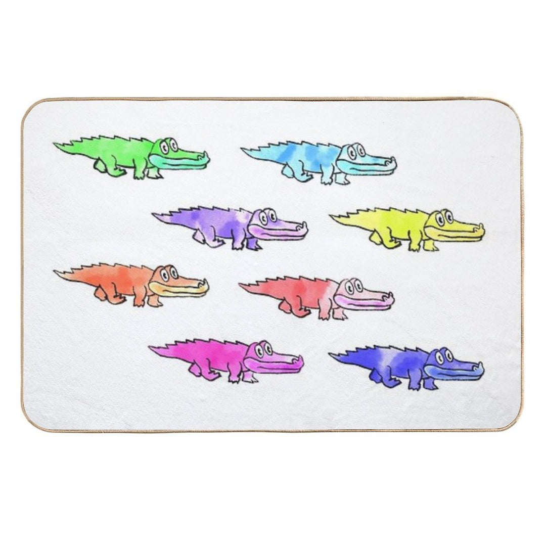 Gizzard Gators  Dirt-Trapping Bath Mat