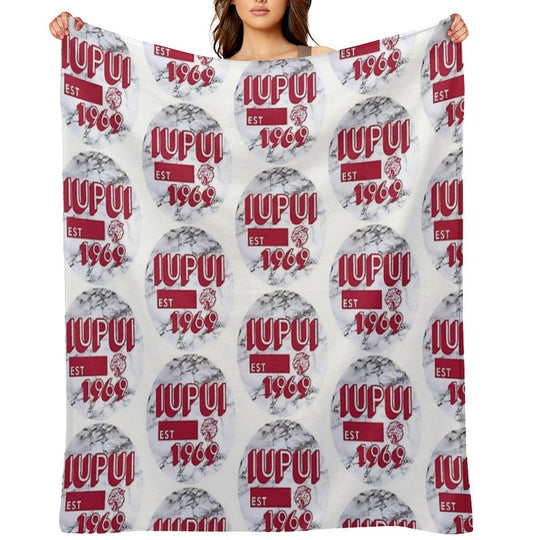 IUPUI Gift-ready Throw Blanket