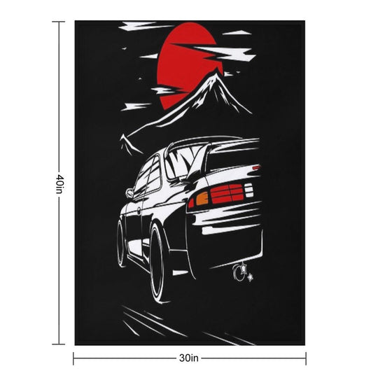 Nissan Silvia S14 All-season Throw Blanket