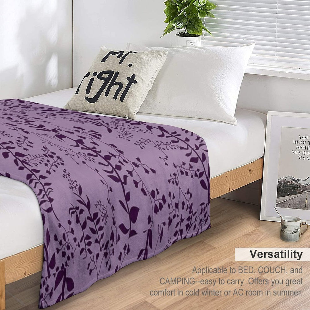 Bella Swan's Comforter Set Replica  Purples Cool - Version 1  Twilight Saga Fanart Durable Throw Blanket
