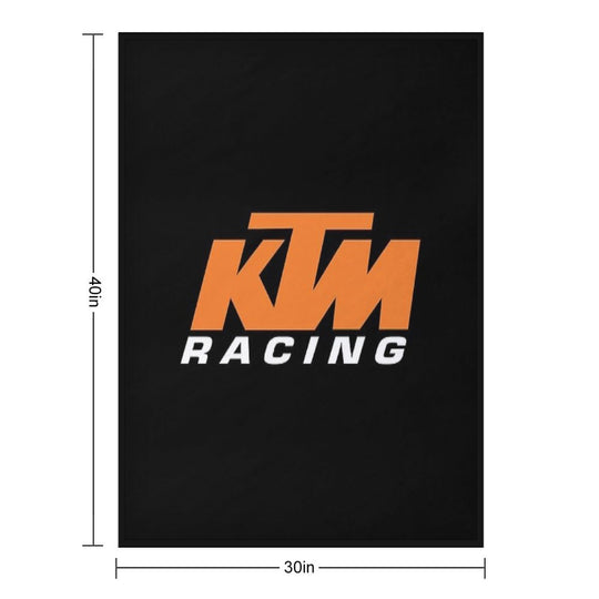 Ready to Race - Gone Wild KTM Gift-ready Throw Blanket