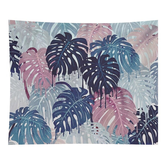 Monstera Melt Tapestry