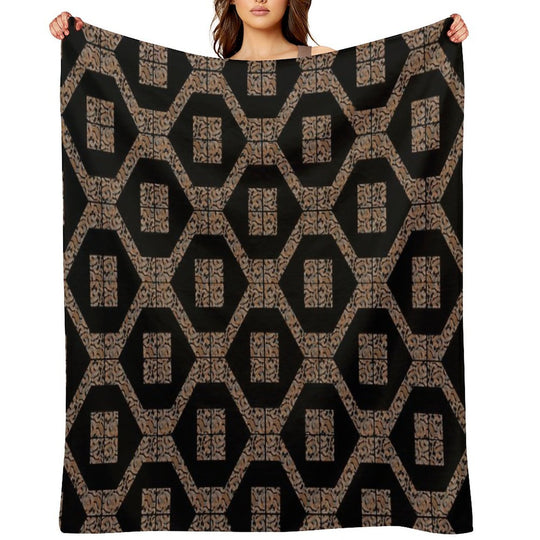 Decorative Geometric Design12 Premium Throw Blanket