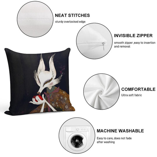 Kumiho Soft Skin-Friendly Throw Pillow