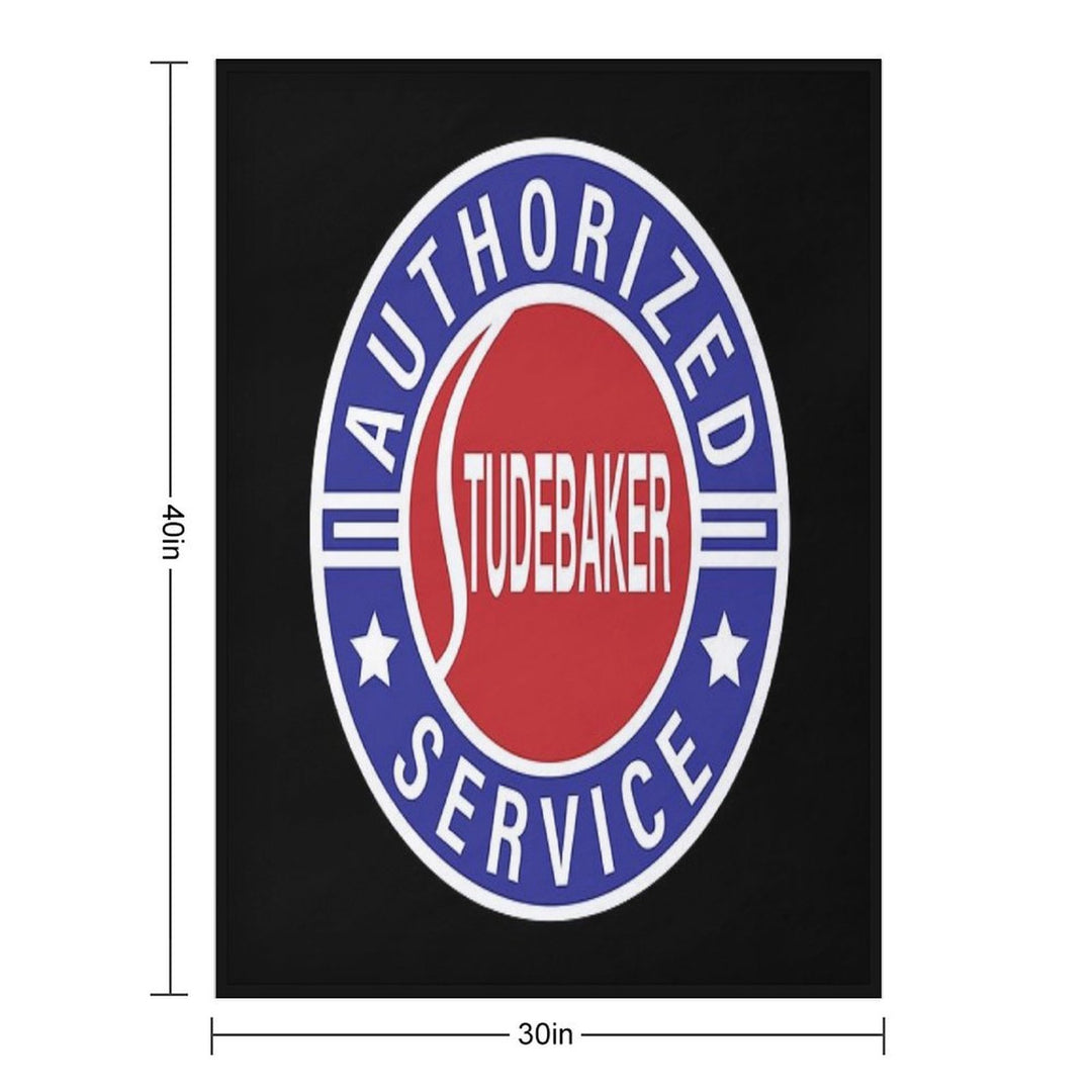 Studebaker Service Easy Care Throw Blanket