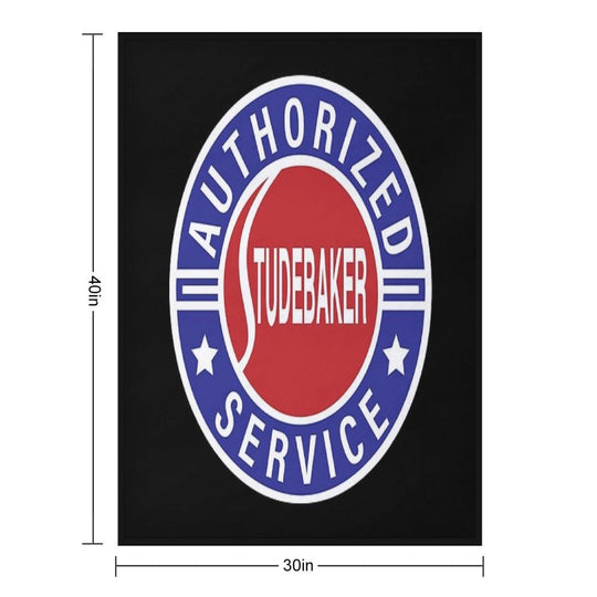 Studebaker Service Easy Care Throw Blanket