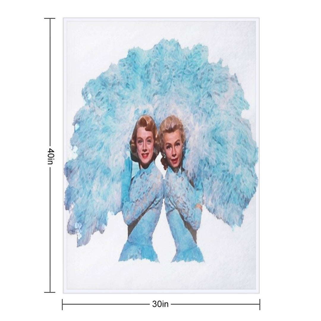 Sisters - Watercolor Premium Throw Blanket