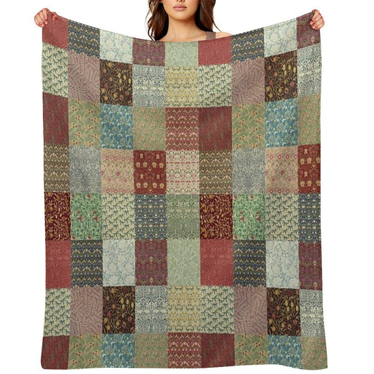 William Morris Pattern Collection Quick-dry Throw Blanket