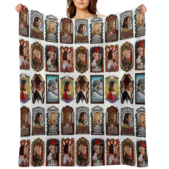 The Queen of Horror Story Multi-functional Throw Blanket