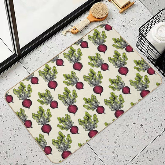 Beets Are Best  Slip-Resistant Bath Mat