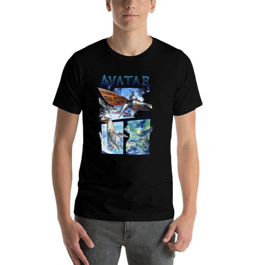 Avatar The Way of Water Air And Sea Flight Panels  Vintage-inspired T-Shirt