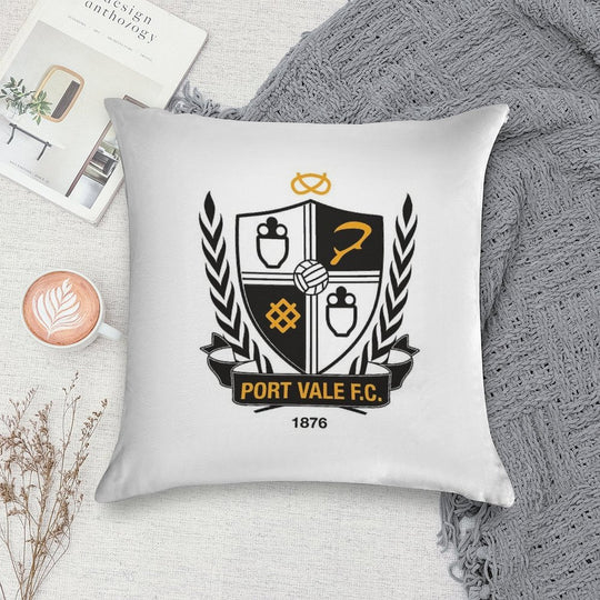 Port Vale Soft Bedroom Essential Throw Pillow